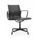 Popular Aluminum Group Executive Chair , 4 Legs Ribbed Back Office Chair