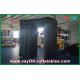 Inflatable Photo Studio Black Inflatable Photo Booth With Controller For Promotion Custom Made