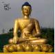 Bronze Giant Buddha Statues Brass Buddhist Sculpture Garden Religious Metal Outdoor Large Temple