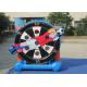 Attractive Children Inflatable Football Games Inflatable Soccer Arena 4 X 5m Customized