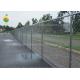 5 Ft High Link Mesh Fencing Galvanized 2-1/4 X 11-1/2 Ga 50 Ft Roll