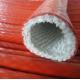 Large Diameter Size Silicone Coated Fiberglass Sleeve Heat Resistant