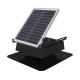 Adjustable 30 Watt Solar Panel Attic Fan With Stainless Steel Body Material