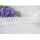 Guipure Embroidery Water Soluble Polyester Lace Trim with Bilateral Leaves