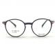 OPT SUN001 Acetate Optical Frame with high elasticity temples trendy Round Style Fashionable Look