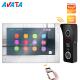 Tuya Smart 7 Ahd Mirror Effect Door Control System WiFi wireless video intercom doorbell