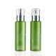 Plastic 4 OZ Matte Cosmetic PET Bottles Custom Color With Silver Pump