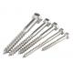 Countersunk Head Stainless Steel Self Tapping Screws Zinc Plated