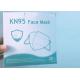 White KN95 Respirator Mask Efficiency Hospital Protective Mask / Disposable Mouth Mask
