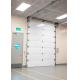 Galvanized Iron Insulated Sectional Door Height 500mm With Chain Hoist Anti Break