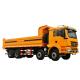 8X4 Hydraulic Telescopic Cylinder 12 Wheel Shacman Tipper Truck for Construction Site