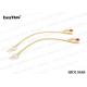 Harmless Hydrophilic Foley Catheter , Multipurpose Silicone Coated Catheter