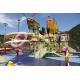 14.5m Indoor Playground Water Park , Commercial Water Playground Equipment 29 x 27m for Gaint Water Park