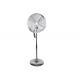 60Hz Standing Oscillating Fan 4 Metal Blade Adjustable Height For Bedroom