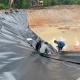 Smooth HDPE Liner Geomembrane for Landfill Fish and Shrimp Ponds Black or Customized