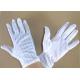 0.5cm Stripe Terylene Conductive Fiber Anti Static ESD Gloves For Clean Room