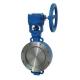 Stainless Steel RFJ Flanged Valve with  Worm Gear Actuator NPS 2-48 Class150-300