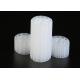 Virgin HDPE Material MBBR Plastic Filter Media White Color For Wastewater Treatment