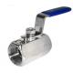 Blow Out Proof Stem Forged Ball Valve Ball Type Float Valve PN63 Pressure
