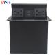 Black Brushed Aluminum Alloy 3Mm Panel Thickness Furniture Pop Up Outlet