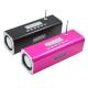 SD / MMC slot, USB Port built-in Li-ion batte Portable Mini Speaker TT2