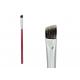 Portable Nylon Hair Double Ended Eyebrow Brush For Makeup , Travel Size