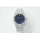 Fashionable Silver Diamond Quartz Watch 20mm Band Width Mineral Crystal