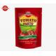 Premium 70g Tomato Paste Sachets Double Concentrated Available In Both Flat And Stand-Up Designs