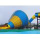 Commercial Tornado Water Slide Water Park Equipment Maximum Speed 12.7m/S