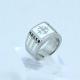 FAshion 316L Stainless Steel Ring With Enamel LRX157