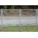 anti corrosion Powder Coated 8 Ft Chain Link Fence Gate