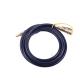 Effortless Connection Quick Connect Rubber Hose for Portable Grill Propane Extension