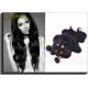 Natural Black Extension Brazilian Hair Virgin , Very Pure Hair For Afro