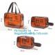 PVC multi function cosmetic case, PVC Transparent Women Travel Costmetic Bag Fashion Portable Trunk Zipper Makeup Organi
