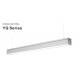Long Architectural Linear Suspension Lights , Linear Ceiling Light White Color