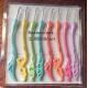 8 Sizes Multicolour Plastic Crochet Hooks Needles 5.5 (~15 cm)
