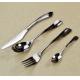 stainless steel hotel cutlery/flatware/tableware/dinnerware set/4 pcs set/knife fork spoon