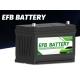 Automotive Electric Vehicle Supply Equipment EFB Start Stop 100ah 24V Agm Battery