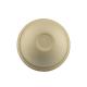 Disposable 80mm Dome Take Away Sugarcane Pulp 100% Biodegradable Paper Cup Lids 90mm Natur For Tea C