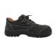 Easy Clean Mens Black Safety Shoes / Stylish Steel Toe Shoes For Miner