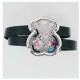 Factory Direct Leather Belt Glass Round Floating Charm Living Lockets Bracelet GLB004