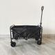 Outdoor Steel Frame Mini Camping Collapsible Wagon Cart With Adjustable Handlebars