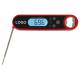 Auto Rotation Backlit Electronic Food Thermometer , Digital Milk Frothing Thermometer With Beer Bottle Opener