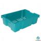 Plastic Heavy Duty Stackable Storage Crates 25L For Frozen Industry