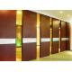 Frame Hidden Aluminum Coating Sliding Partition Wall Customized Color