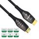 Black 48Gbps HDR HDMI Cable For Xiaomi Mi Box 4K 120Hz