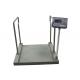 Stainless Steel Hospital Wheelchair Floor Weighing Scale Heavy Duty 300-2000 Kg