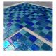 Glass Pattern Mosaic Swimming Pool Tiles 12 30x30 Dark Blue Ceramic for Room Occasion