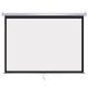 Manual Ceiling Mount Projection Screen With Self Locking 100 Inch Pull Down