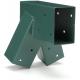 4.3kg Heavy Duty Type A Wooden Swing Steel Set Brackets 305x92mm